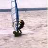 Ian Beardsley windsurfing