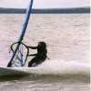 Ian Beardsley windsurfing