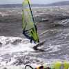 Ian Beardsley windsurfing