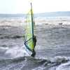 Ian Beardsley windsurfing