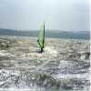 Ian Beardsley windsurfing