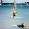 Ian Beardsley windsurfing