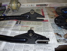 Suzuki GT750 swinging arm