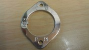 Suzuki GT750 stainless fuel tap plate