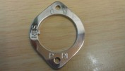 Suzuki GT750 stainless fuel tap plate