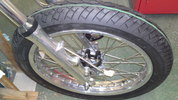 Suzuki GT750 front wheel