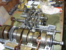 Suzuki GT750 crankshaft and gearbox