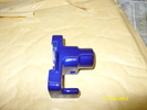 Suzuki GT750 seat lock blue candy