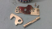 Suzuki GT750 stainless seat lock set