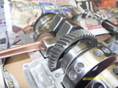 Suzuki GT750 lightened crankshaft