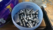 Suzuki GT750 stainless bolts