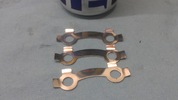 Suzuki GT750 stainless fuel tap plate