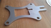 Suzuki GT750 stainless carb brackets