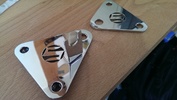 Suzuki GT750 stainless master cylinder plate