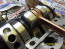 Suzuki GT750 lightened crankshaft