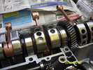 Suzuki GT750 lightened crankshaft