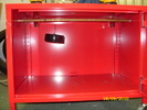 Suzuki GT750 powdercoating oven