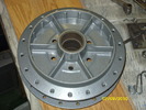 Suzuki GT750 powder coated rear hub