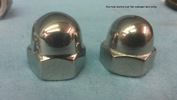 Suzuki GT750 stainless seat lock set