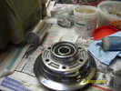 Suzuki GT750 rear sprocket hub