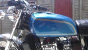 Suzuki GT750 petrol tank