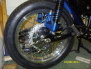 Suzuki GT750 front wheel